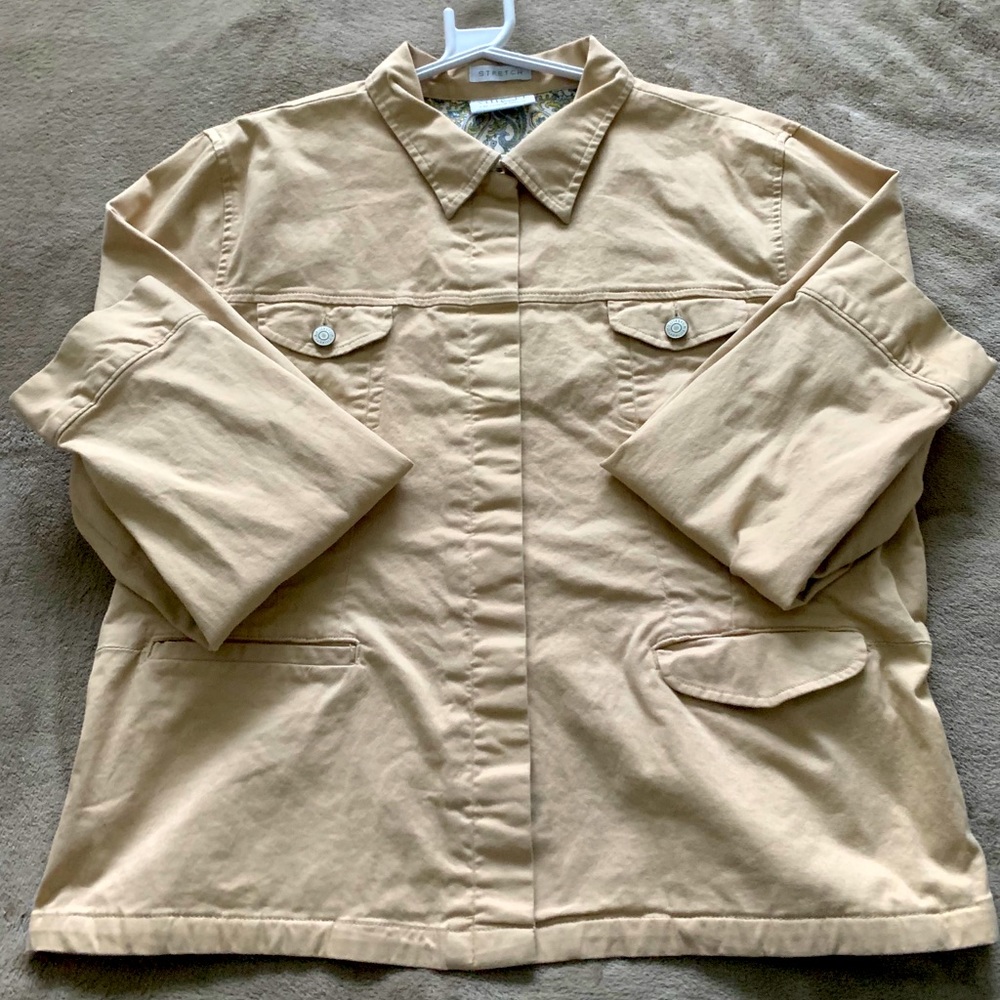 Liz Claiborne Tan Jacket